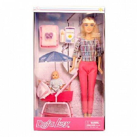 Набор кукол Defa 8358A Pink
