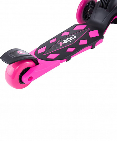 Самокат трехколесный Ridex Robin 3D neon pink