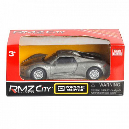 Машинка Rmz City Porsche 918 Spyder 354027 Grey