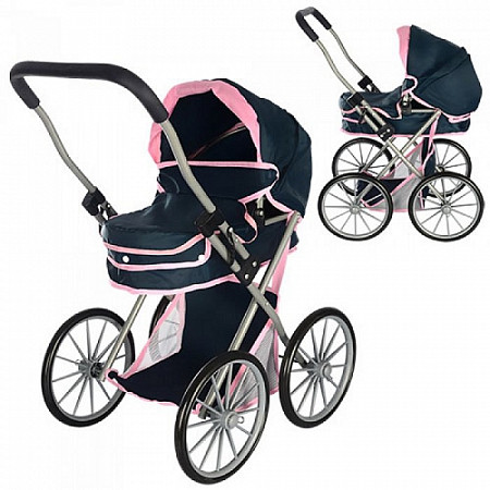На картинке изображен Коляска для кукол RongLong 69882NB Black Коляска для кукол RongLong 69882NB Black