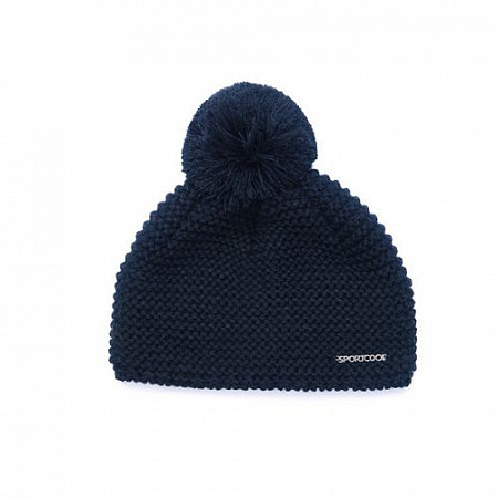 На картинке изображен Шапка женская SportCool 263/6 Black Шапка женская SportCool 263/6 Black