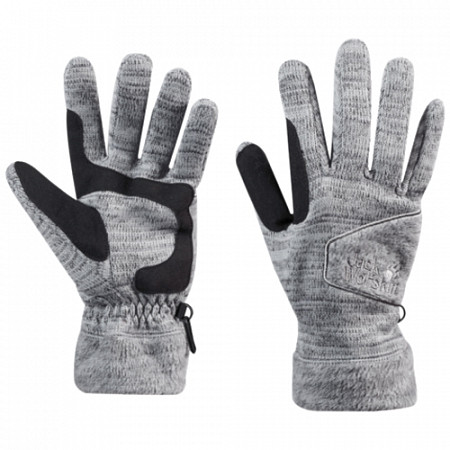 На картинке изображен Перчатки мужские Jack Wolfskin Aquila Glove Men alloy Перчатки мужские Jack Wolfskin Aquila Glove Men alloy