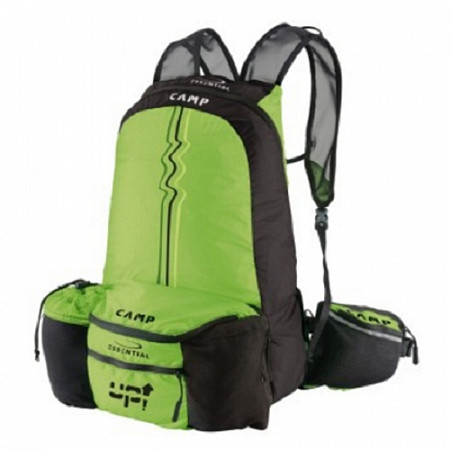 Напоясная сумка-рюкзак Camp Up green/black