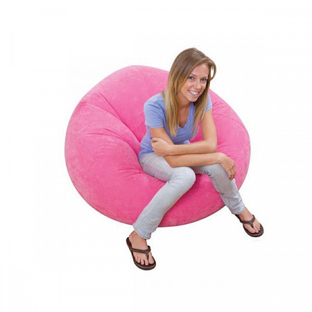 Кресло-мешок надувное Intex 68569NP pink