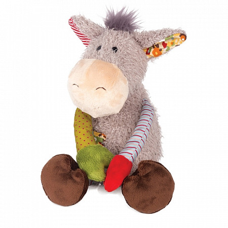 На картинке изображен Мягкая Игрушка Gulliver Ослик Веня 79-MA5594/22 22 см Мягкая Игрушка Gulliver Ослик Веня 79-MA5594/22 22 см
