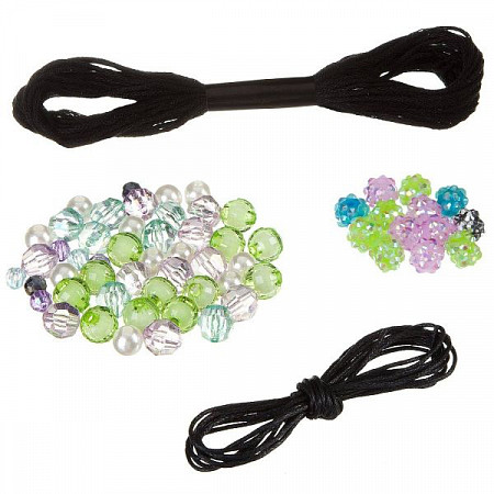 На картинке изображен Набор для творчества Bondibon Eva Moda. Браслеты Шамбала ВВ1834 Набор для творчества Bondibon Eva Moda. Браслеты Шамбала ВВ1834