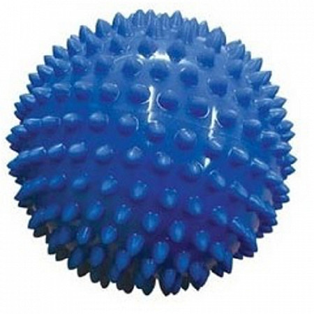 Мяч гимнастический с шипами МВ7 blue