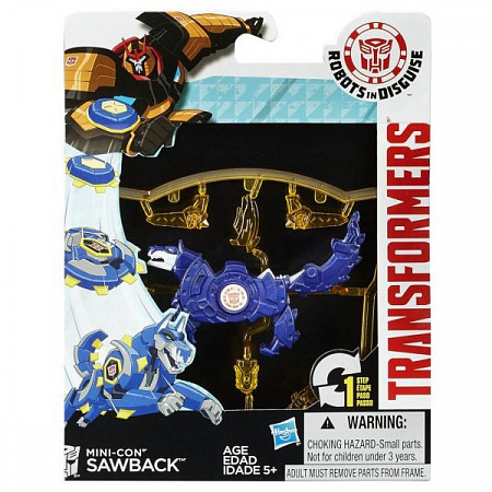 Трансформер Transformers Robots in Disguise Mini-Con Sawback (B0763)