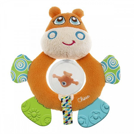 Игрушка-погремушка Chicco Бегемот Hippo 00007200000000