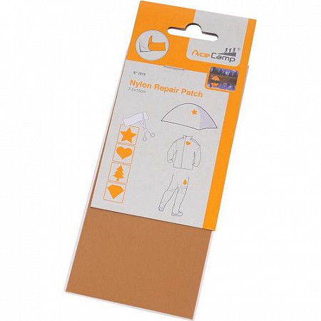 Заплатки нейлоновые самоклеющиеся Ace Camp Nylon Repair Patch 3919 Biedge