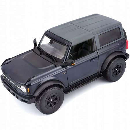Машинка Maisto 1:18 2021 Ford Bronco Wildtrak (31456) black