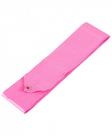 Лента для художественной гимнастики Amely 6 м с палочкой 56 см AGR-201 pink