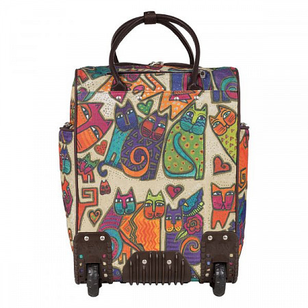 Дорожная сумка на колесах ЦВВ 502 beige