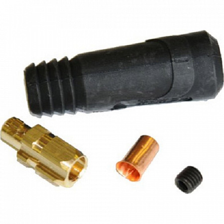 На картинке изображен Разъем сварочный Telwin DX50 712040 Разъем сварочный Telwin DX50 712040