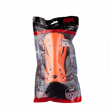Футбольные щитки RGX RGX-8502 neon orange