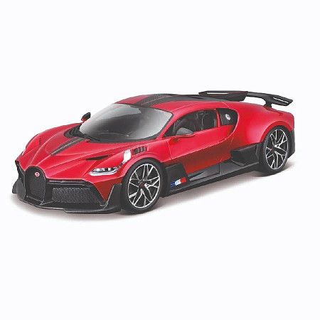 На картинке изображен Машинка Bburago 1:18 Bugatti Divo (18-11045) red Машинка Bburago 1:18 Bugatti Divo (18-11045) red