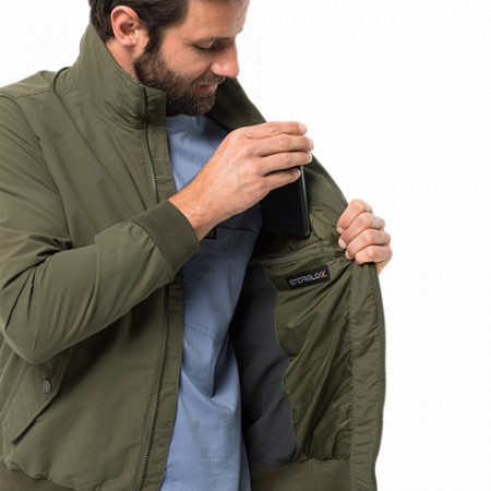 Куртка мужская Jack Wolfskin Huntington Jacket woodland green