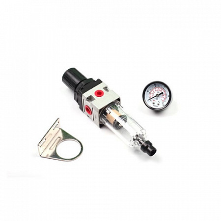 Регулятор давления Solaris с манометром и фильтром, для PC-40 0167569632