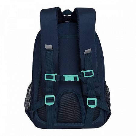 Рюкзак школьный GRIZZLY RG-162-2 /1 dark blue