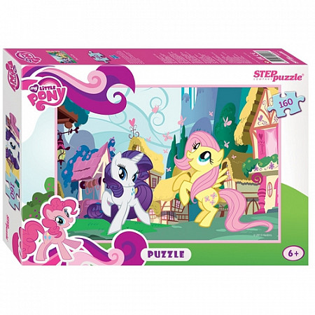 На картинке изображен Пазлы Step Puzzle Мой маленький пони 94027 Пазлы Step Puzzle Мой маленький пони 94027