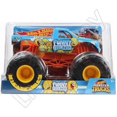 Машинка Hot Wheels Монстр Трак Funny Feelings (FYJ83 GBV40)