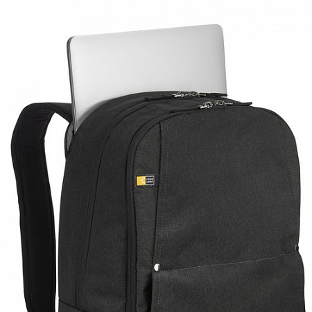 На картинке изображен Рюкзак для ноутбука Case Logic Huxton 15.6 Daypack HUXDP115K Black (3203361) Рюкзак для ноутбука Case Logic Huxton 15.6 Daypack HUXDP115K Black (3203361)