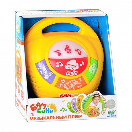 На картинке изображен Игрушка SS Toys Музыкальный плеер EG80010R Игрушка SS Toys Музыкальный плеер EG80010R