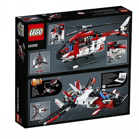 Конструктор LEGO Technic Спасательный вертолёт 42092