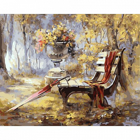Картина по номерам Picasso Осень в парке PC4050164