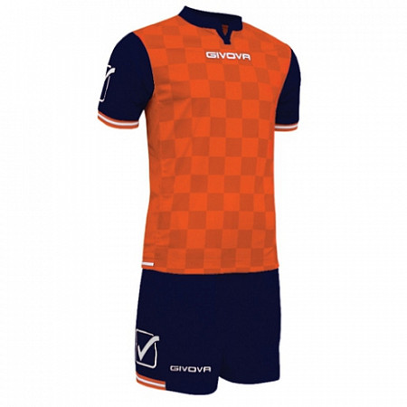 Футбольная форма Givova Competition Kitc45 orange/blue