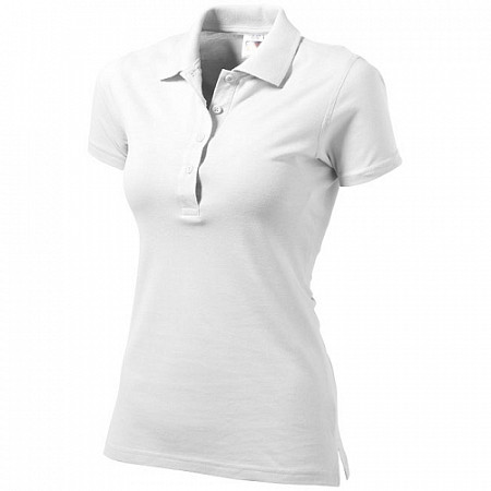 Женская рубашка-поло Usbasic First white 3109401