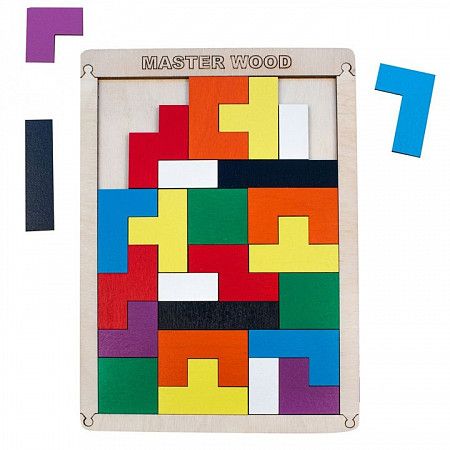 Головоломка Master Wood  "Логический пазл Монтессори" DPG