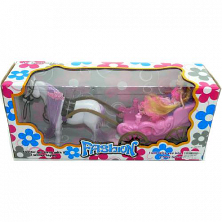 Набор Лошадка с каретой 686-665