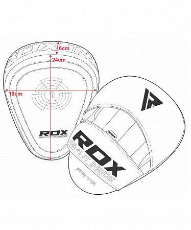 Лапы RDX FPR-T1R REX CURVE T1 red/black