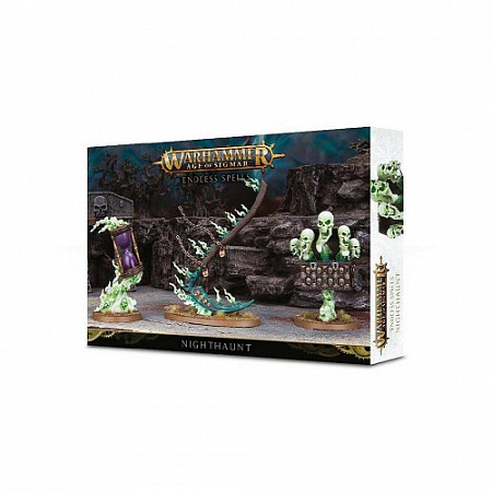 На картинке изображен Фигурки Games Workshop Warhammer: Endless Spells Nighthaunt 91-21 Фигурки Games Workshop Warhammer: Endless Spells Nighthaunt 91-21