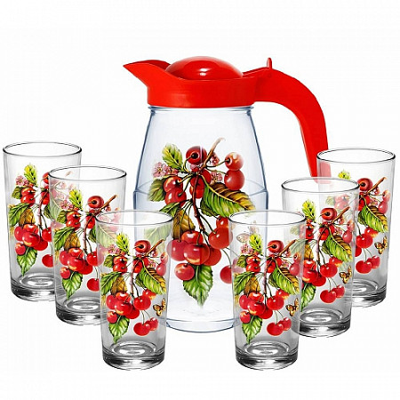 Набор для воды Декостек Вишня на ветке 1607/6- Д