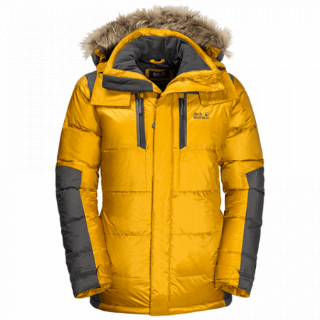 Куртка мужская Jack Wolfskin The Cook Parka burly yellow XT