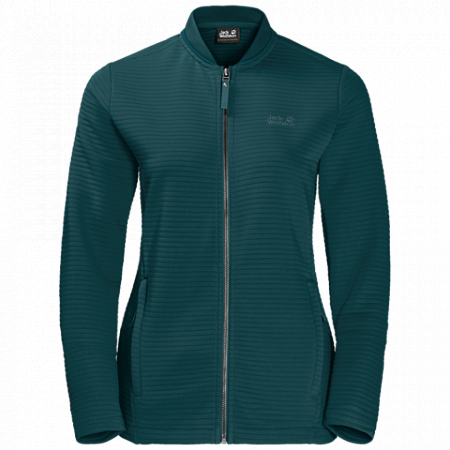 Джемпер женский Jack Wolfskin Modesto Jacket Women teal green