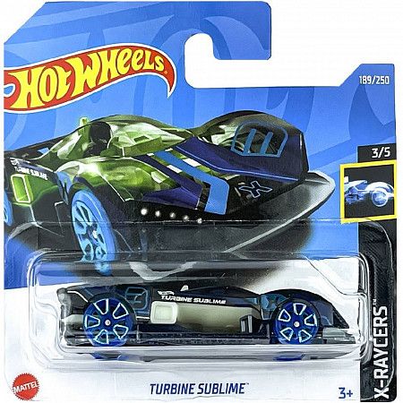 Машинка Hot Wheels Базовой коллекции Turbine Sublime 189/250 (5785 HCT30) mainline 2022