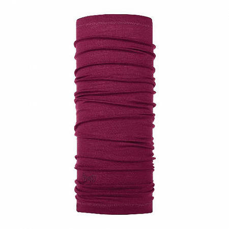 Бандана Buff Lightweight Merino Wool Solid Purple Raspberry