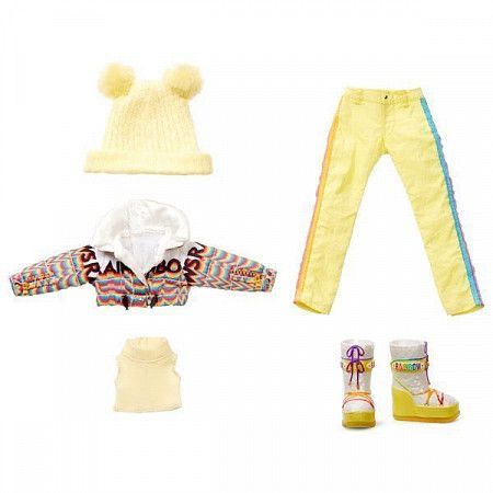 Кукла Rainbow High "Санни Мэдисон. Зимние каникулы" 574774EUC yellow