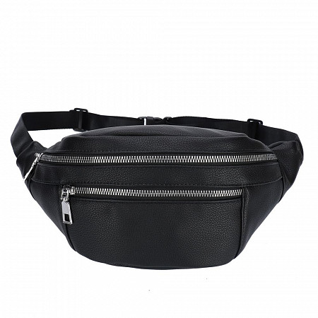 Поясная сумка женская Ors Oro OPS-0157 black