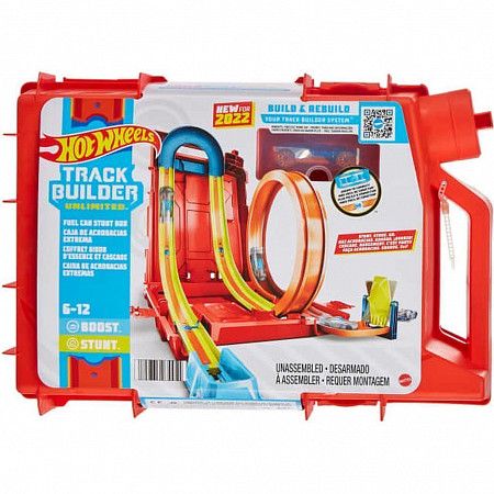 На картинке изображен Игровой набор Hot Wheels Track Builder (HDX78) Игровой набор Hot Wheels Track Builder (HDX78)