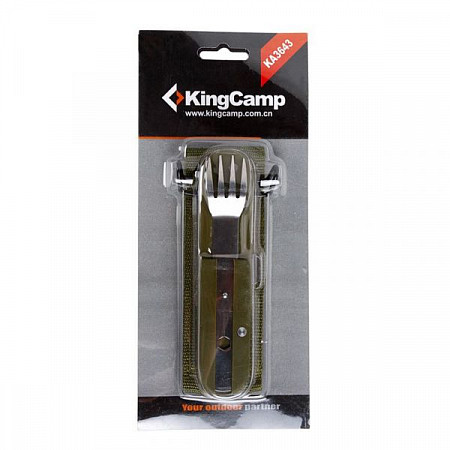 Ложка-вилка-нож KingCamp 3643 Multi Camp Kit