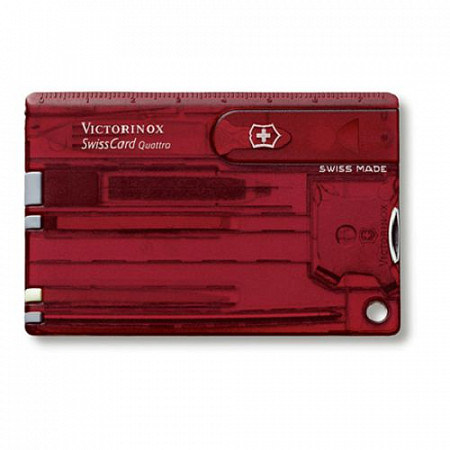 Инструменты Victorinox Швейцарская карта SwissCard Quattro