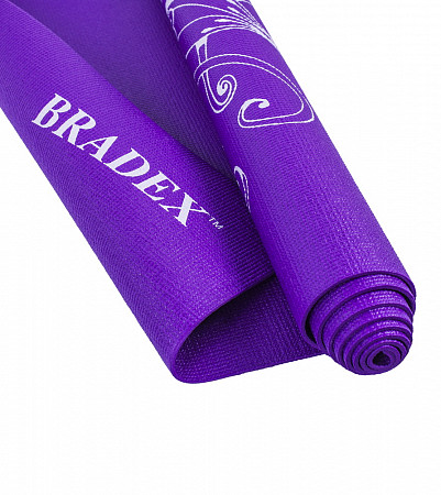 Коврик для йоги и фитнеса Bradex SF 0405 violet