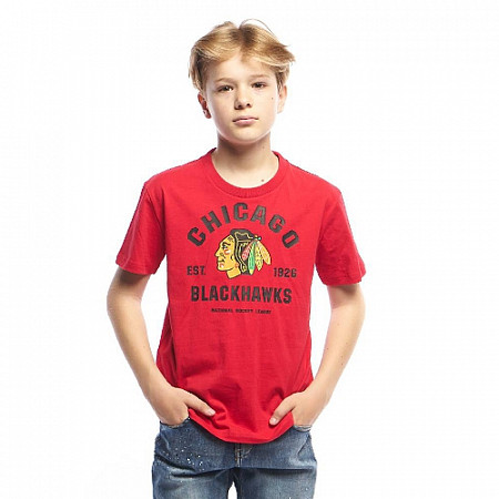 Футболка подростковая Atributika&Club NHL Chicago Blackhawks 30820 red