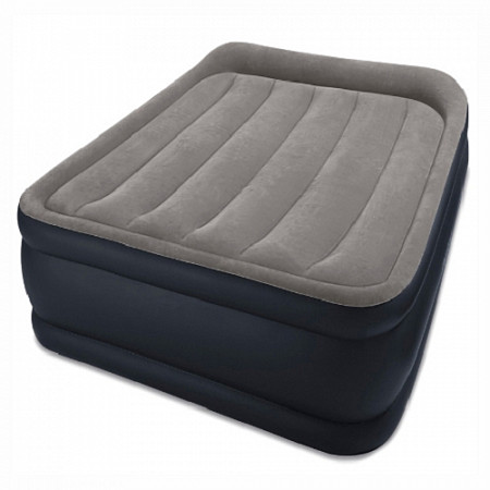 Надувная кровать Twin Deluxe Pillow Rest со встроенным насосом Intex 64132