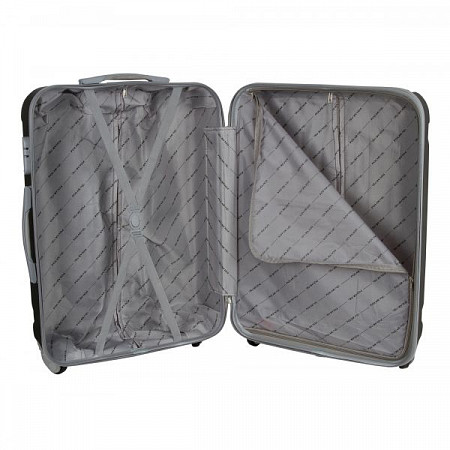 На картинке изображен Чемодан малый Polar 21" 2-ой Р12029-06 dark grey Чемодан малый Polar 21" 2-ой Р12029-06 dark grey