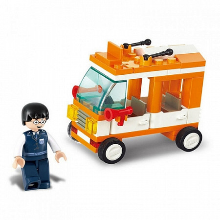 На картинке изображен Конструктор Sluban Городская серия M38-B0179 Конструктор Sluban Городская серия M38-B0179